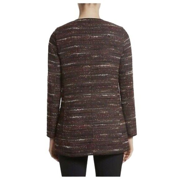 LAFAYETTE 148 New York Shiraz Tweed PRIA Taverna Two-Way Zip Jacket - Picture 2 of 13